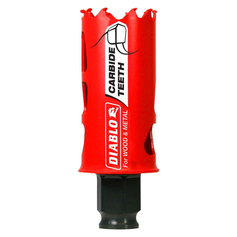 

Diablo Tools 1-1/4" (32mm) Carbide-Tip Wood & Metal Holesaw