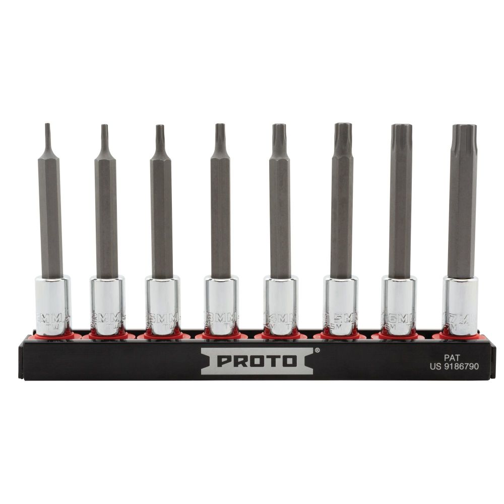 Proto 8 Piece 1/4 Drive ADV HEX Socket ST MM J7440R8MM - Acme Tools