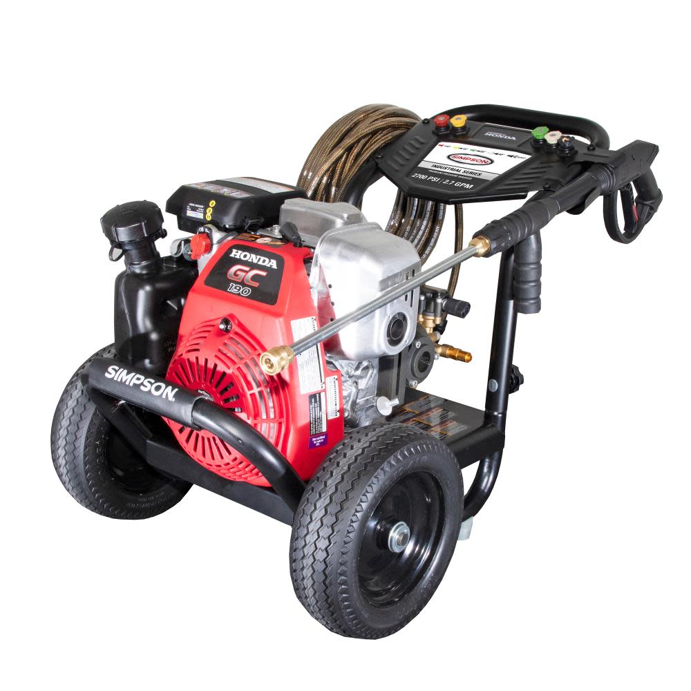 

Simpson Industrial Pressure Washer 2700PSI 2.7GPM - 49 State Certified