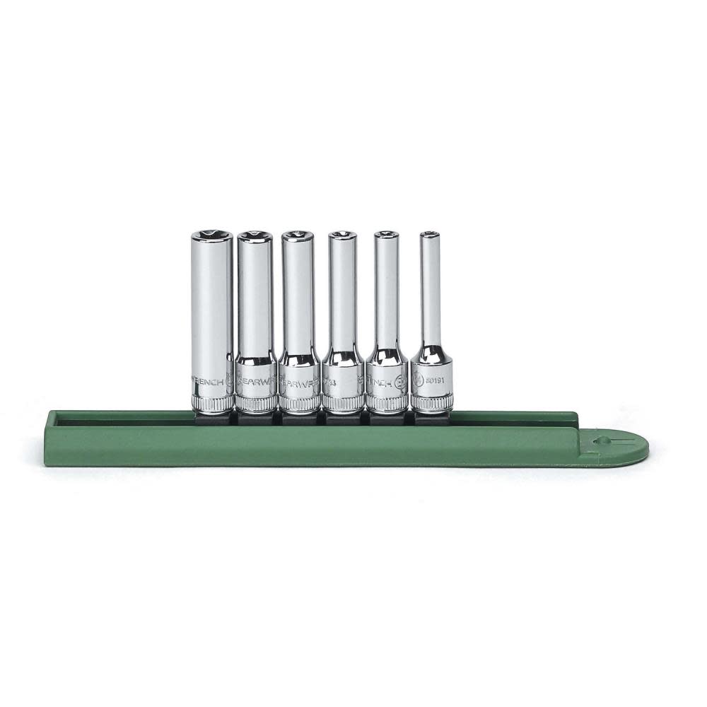 

GEARWRENCH 6 Pc 1/4-In Drive Deep External TORX Socket Set