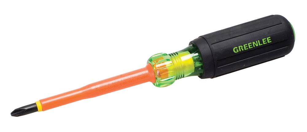 

Greenlee Screwdriver Insulated #2 x 4-In