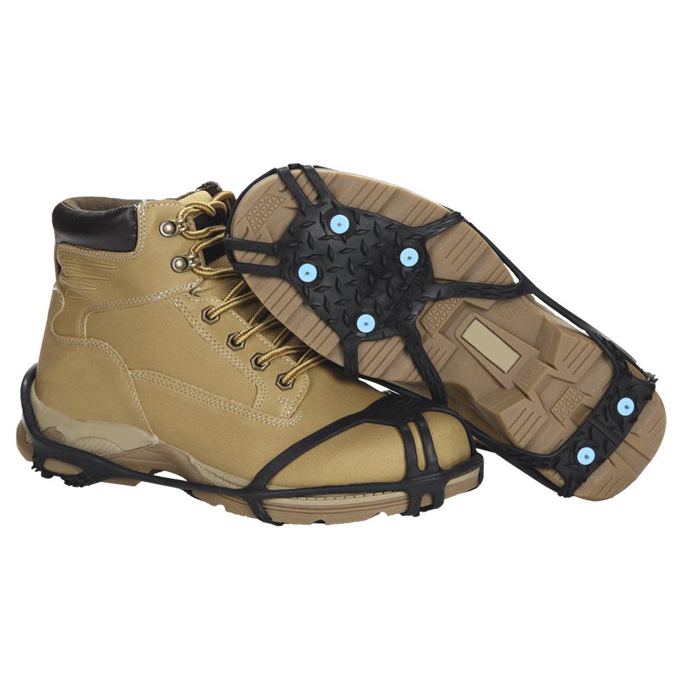 

Due North Light Industrial Over Shoe Slip Resistant Traction Footwear with Grip Carbide Spikes L/XL