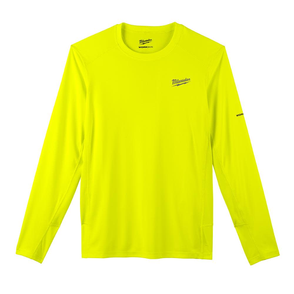 

Milwaukee WORKSKIN Lightweight Performance Shirt - Long Sleeve - HI Vis Yellow M