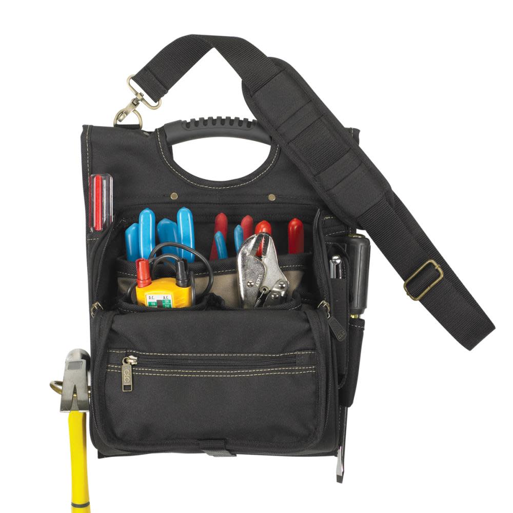 

CLC 21 Pocket Zippered Professional Electrician's Tool Pouch