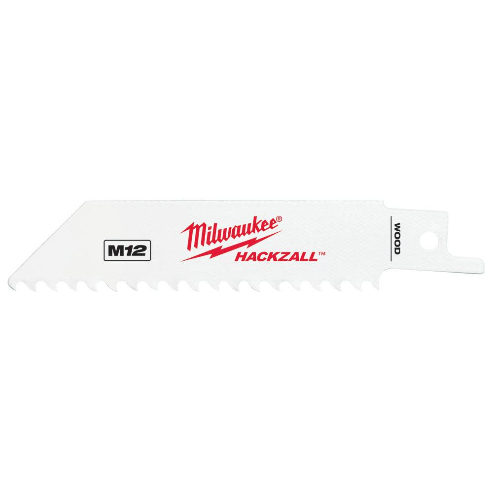 

Milwaukee M12 HACKZALL Bi-Metal Blade-Wood 5PK