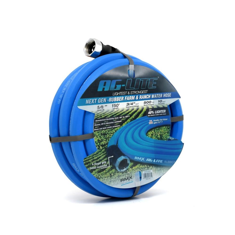 BluBird AG-Lite 5/8 Inch x 150 Ft. Heavy-Duty Rubber Water