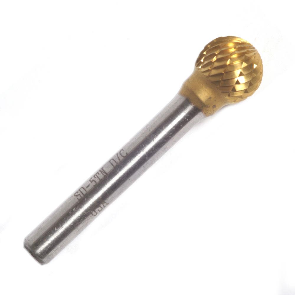 

Champion Cutting Tool SD5 Double Cut TIN Carbide Bur