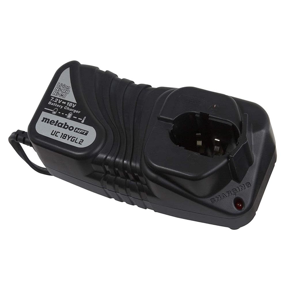 

Metabo HPT 18V Battery Charger Li Ion/NiCd/NiMH Universal Post Style