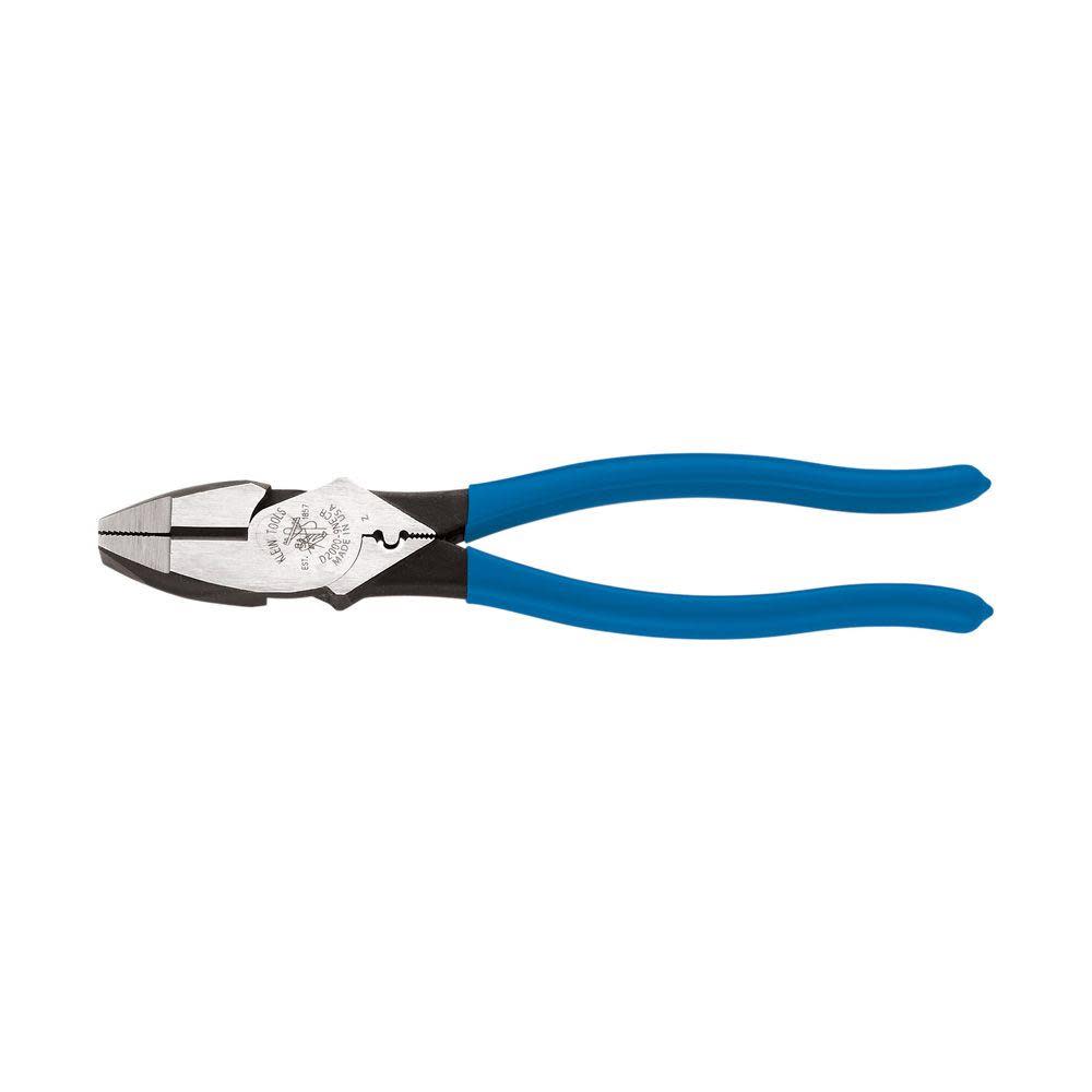 

Klein Tools 9'' Crimping Pliers Side Cutting