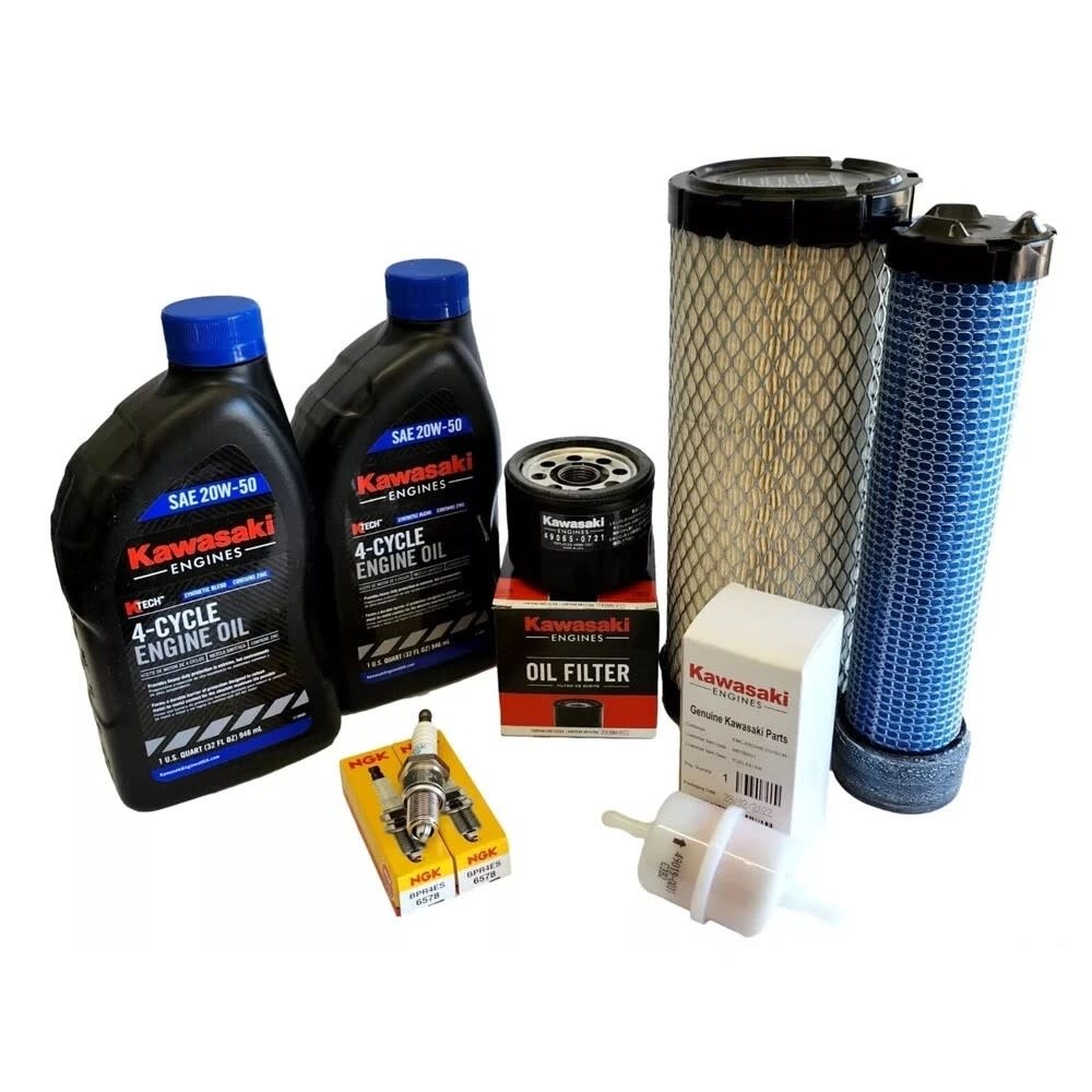 Kawasaki Engines FX Engine Tune-Up Kit with 20W-50 Oil 99969-6656
