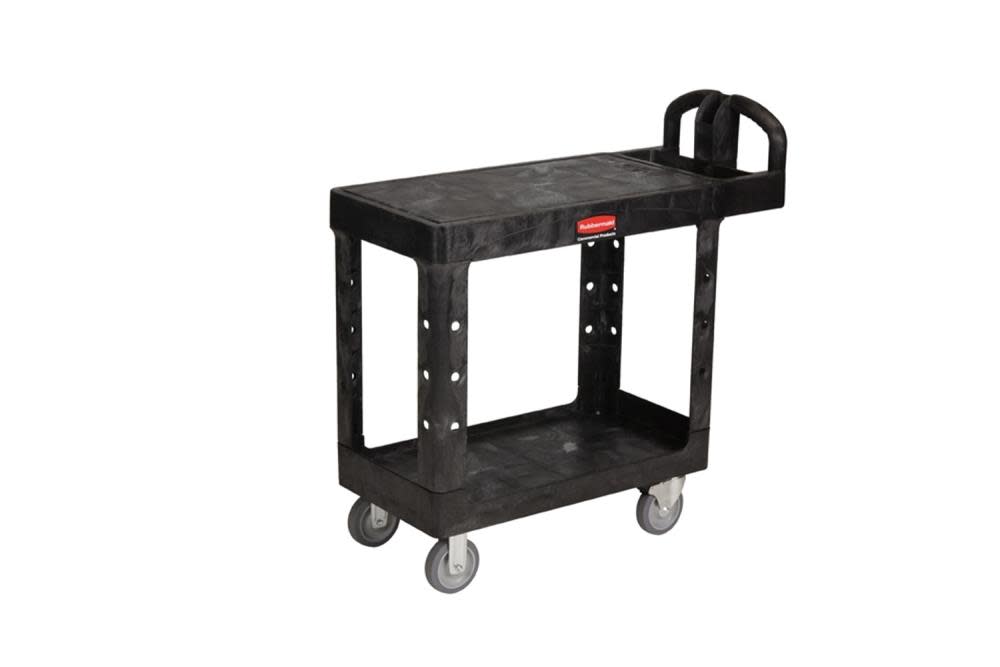 

Rubbermaid Heavy Duty 2-Shelf Utility Cart Flat Shelf (Small)