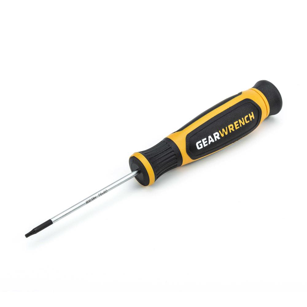 

GEARWRENCH T6 x 60mm Mini Torx Dual Material Screwdriver