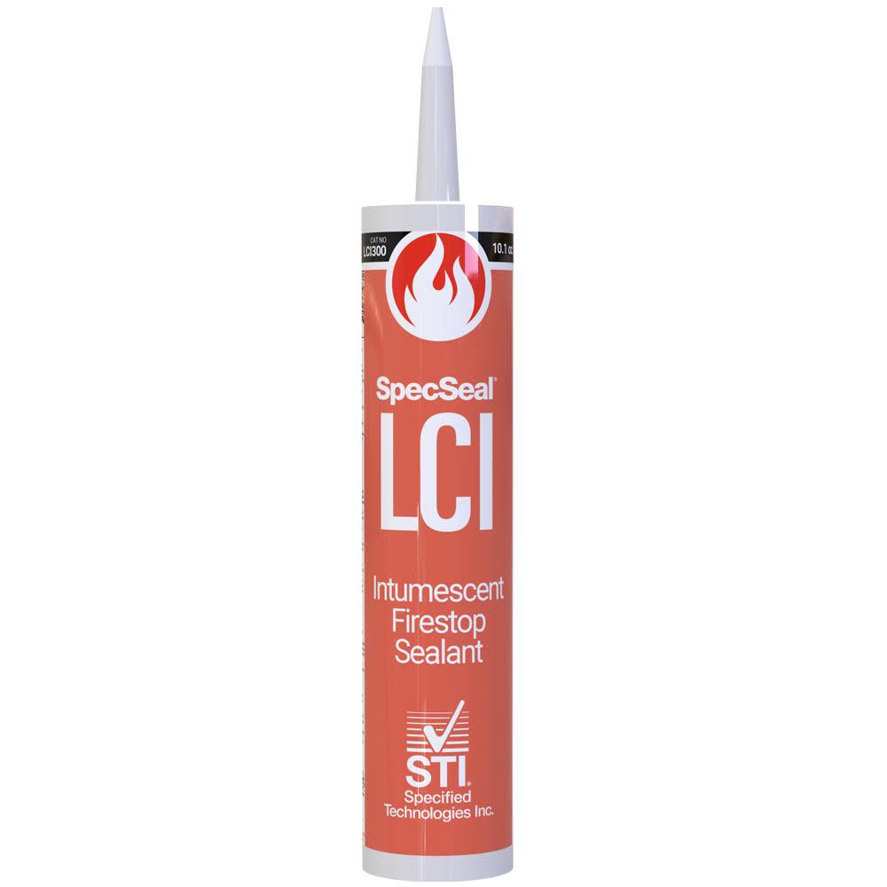 

Specified Technologies Inc SpecSeal LCI Intumescent Firestop Sealant