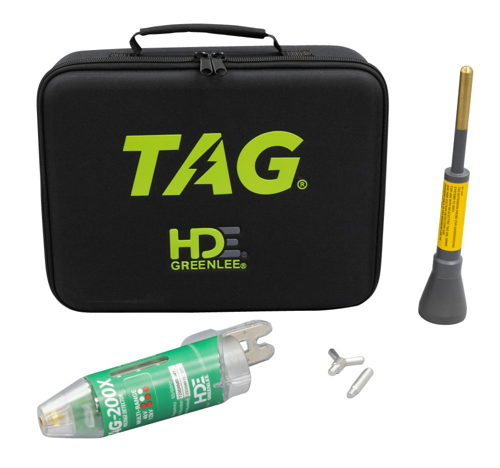 Greenlee TAG Contact Voltage Detector Multi-Range, 4/12KV, KIT