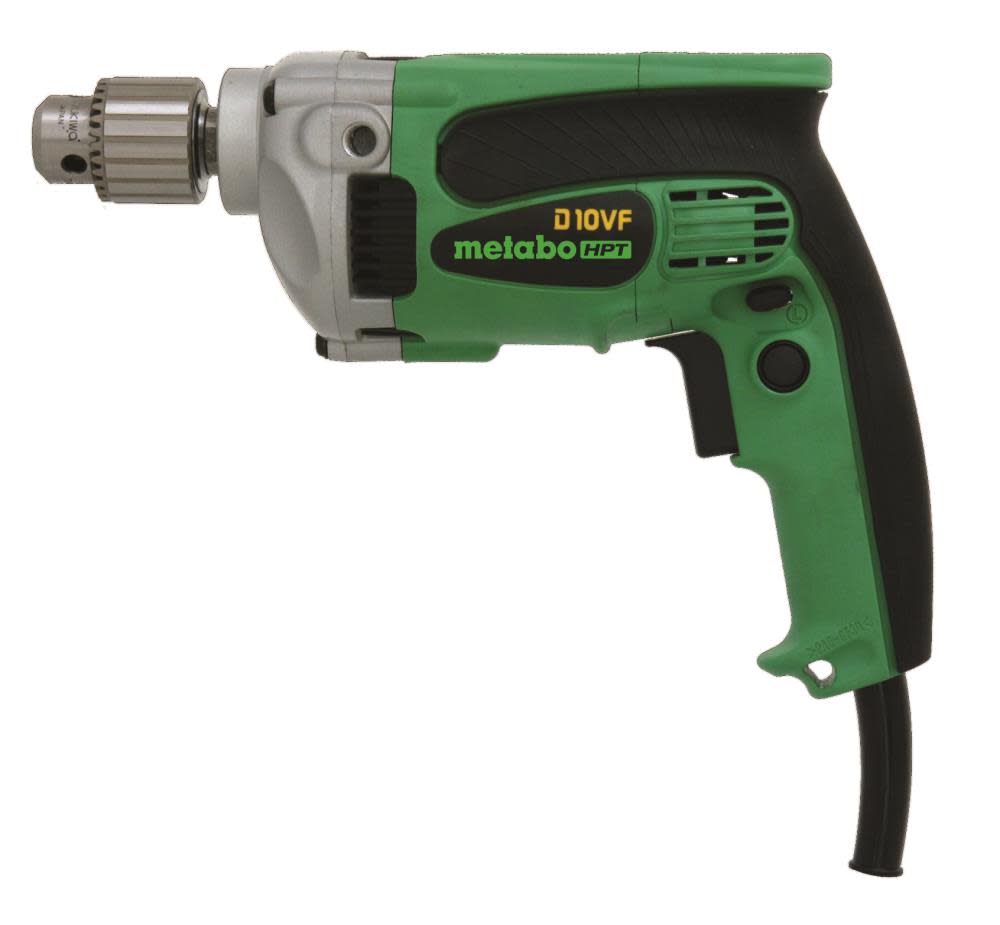

Metabo HPT 3/8 Drill 0-3000 RPM 9.0 Amp