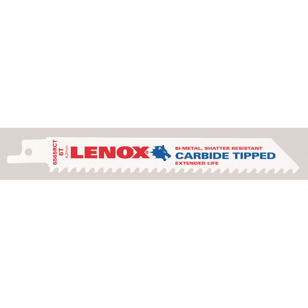 

Lenox 6 In. 6 TPI CT Reciprocating Blade