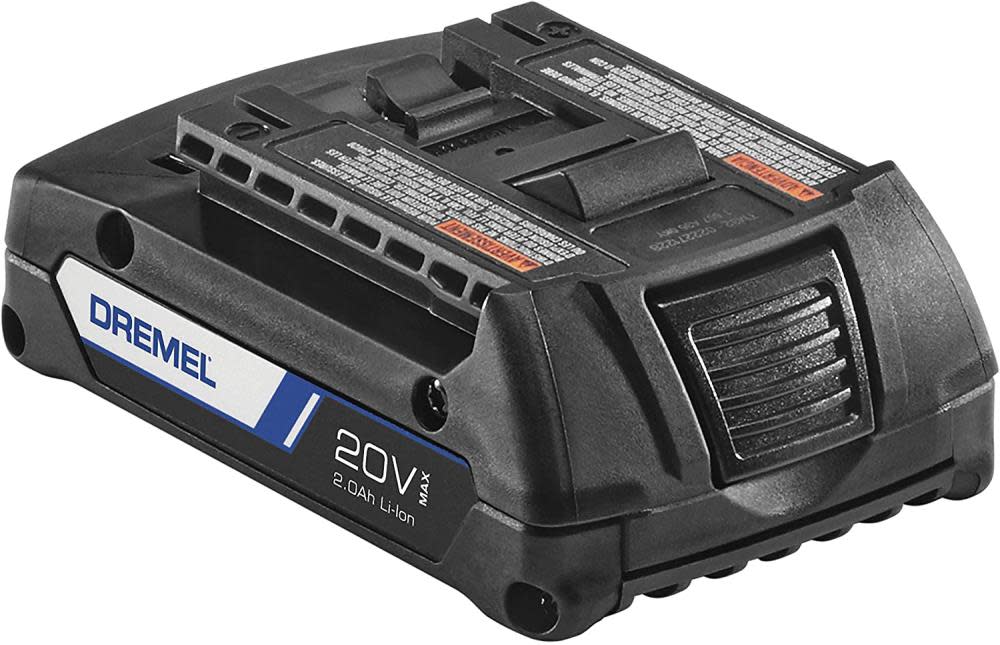 

Dremel 20 Volt Max Rechargeable 2.0 Ah Lithium-Ion Battery