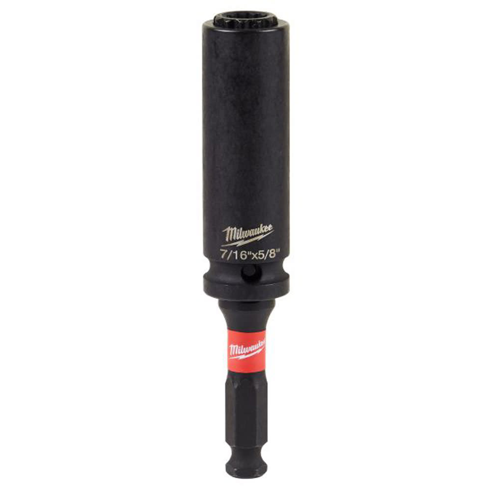 

Milwaukee Shockwave Lineman's 12PT 7/16" & 5/8" 2-in-1 Socket