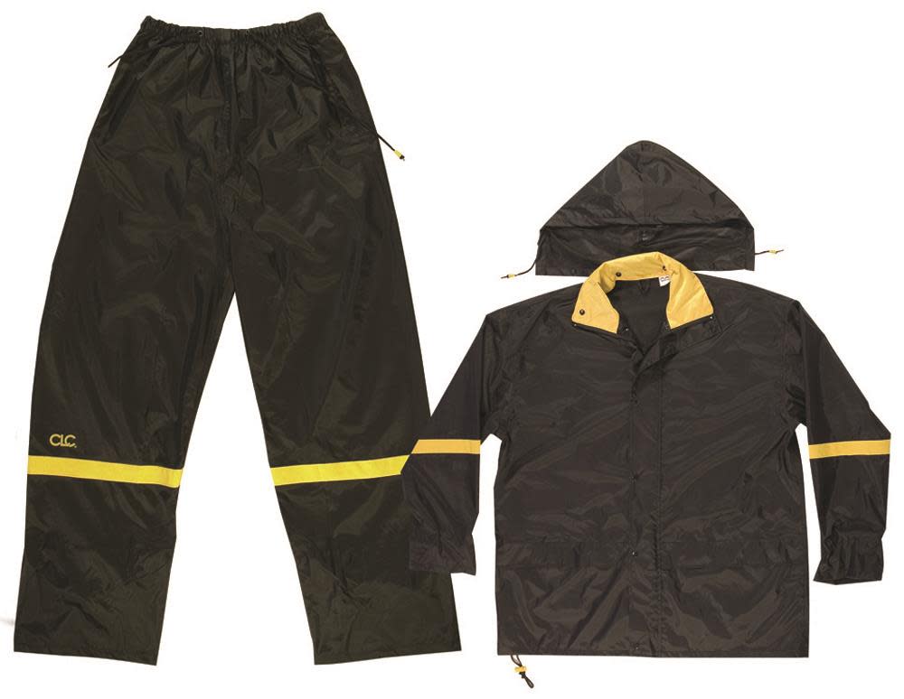 

3 Pc Deluxe Nylon Rain Suit - 2X