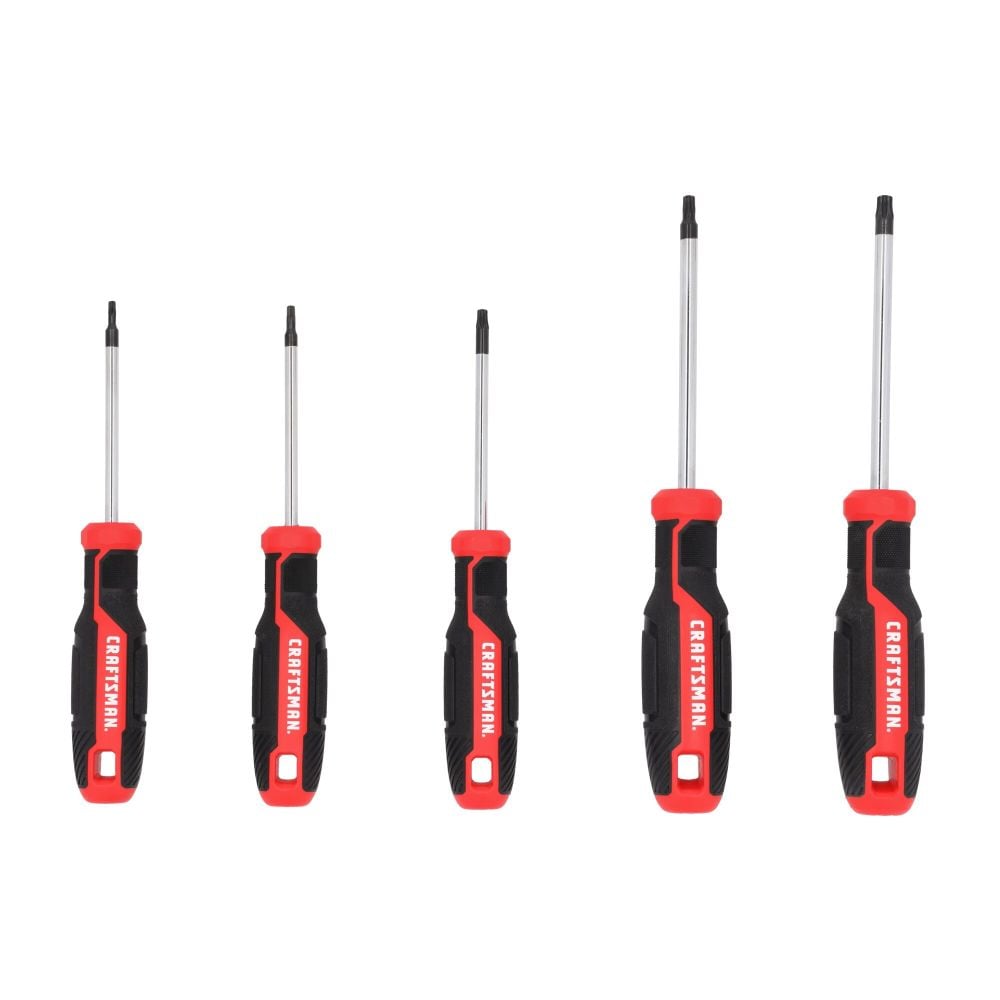CRAFTSMAN Torx Screwdriver Set 5 Pieces CMHT65137 - Acme Tools