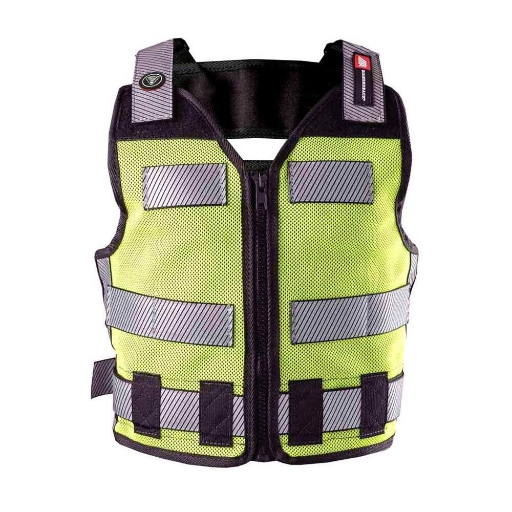 Diamondback Toolbelts 701 Nylon Tool Belt Vest, Hi-Viz Yellow, XL