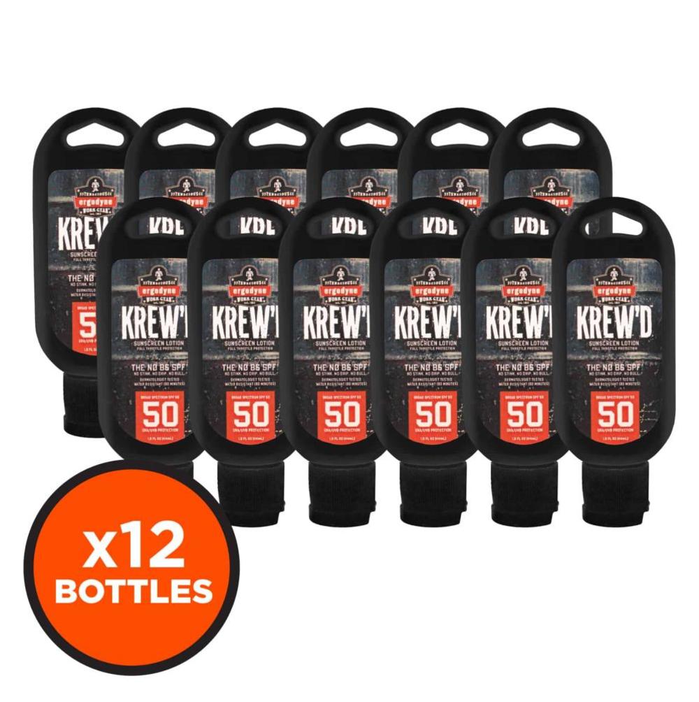 Ergodyne SPF 50 Sunscreen Lotion 1.5oz 12pk