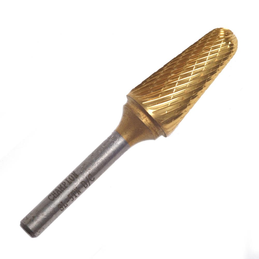 

Champion Cutting Tool SL4 Double Cut TIN Carbide Bur