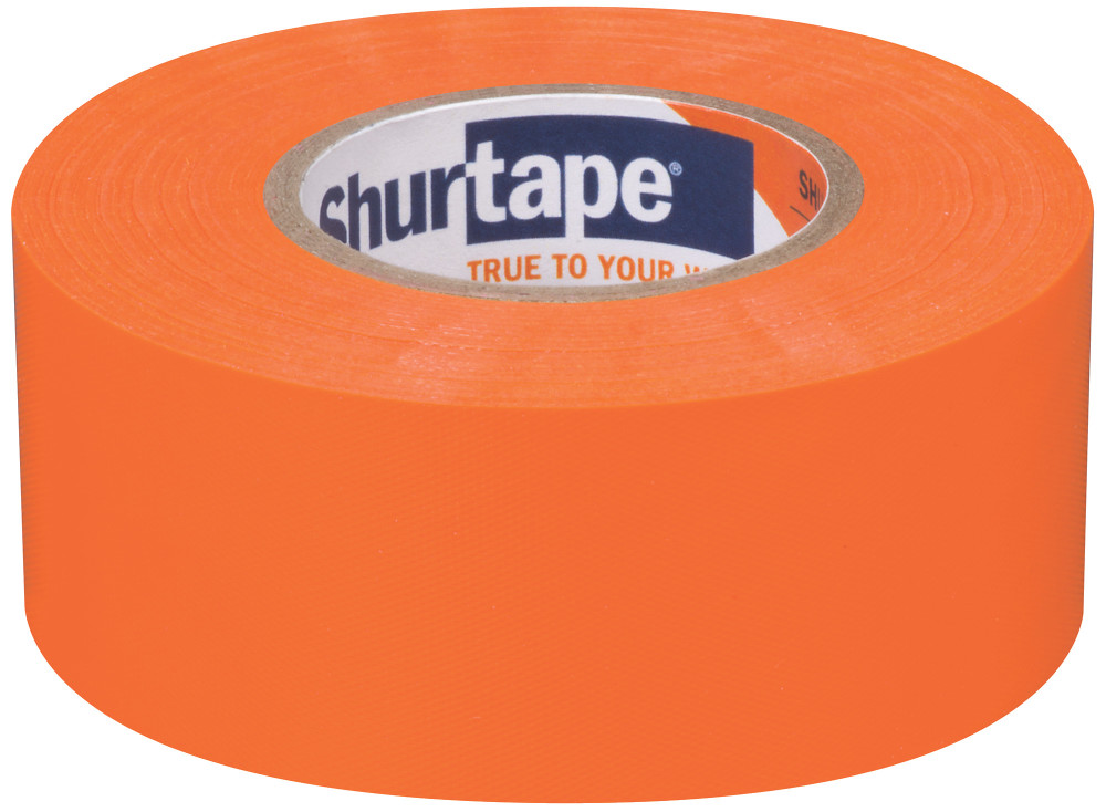 

Shurtape FM 200 Non-Adhesive Flagging Tape - Orange - 1.1875in x 300ft - 1 Roll