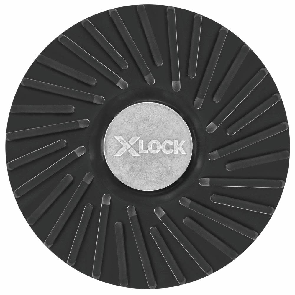 

Bosch 6" X-LOCK Backing Pad with X-LOCK Clip Medium Hardness
