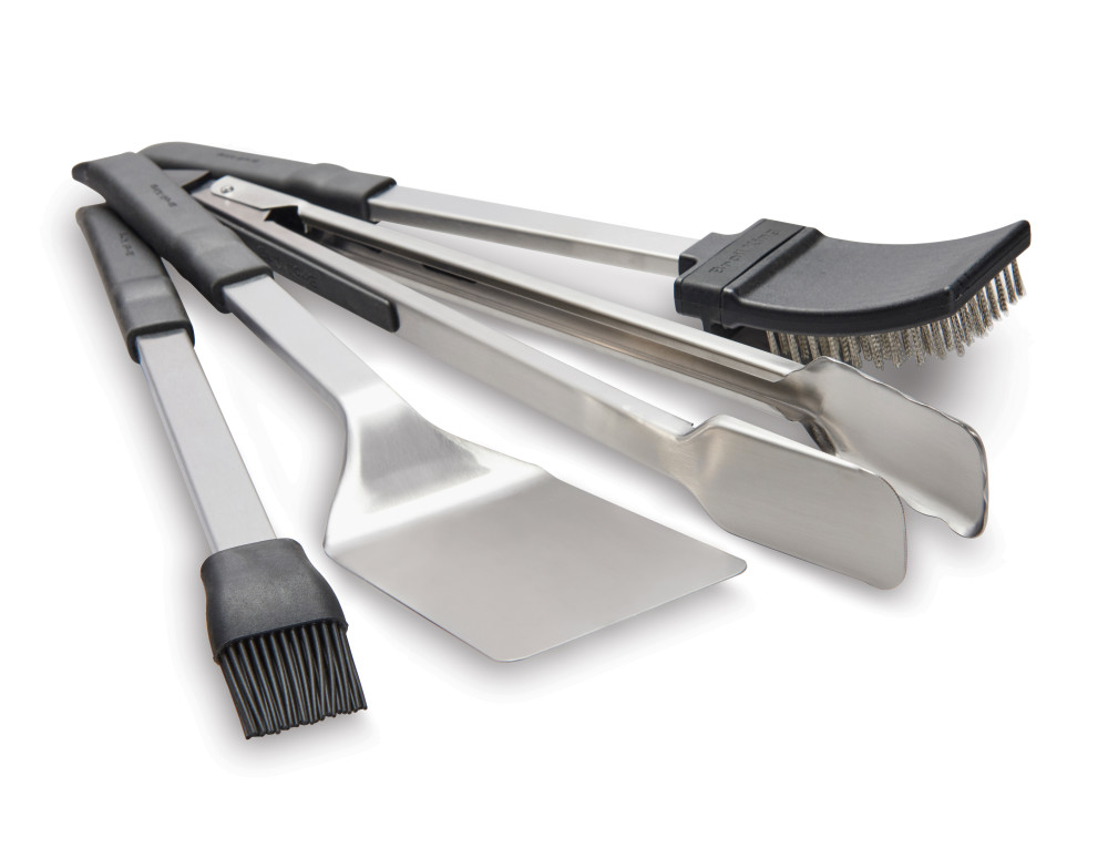 Broil King 4 Piece Baron Series Grill Tools Set 64003 - Acme Tools