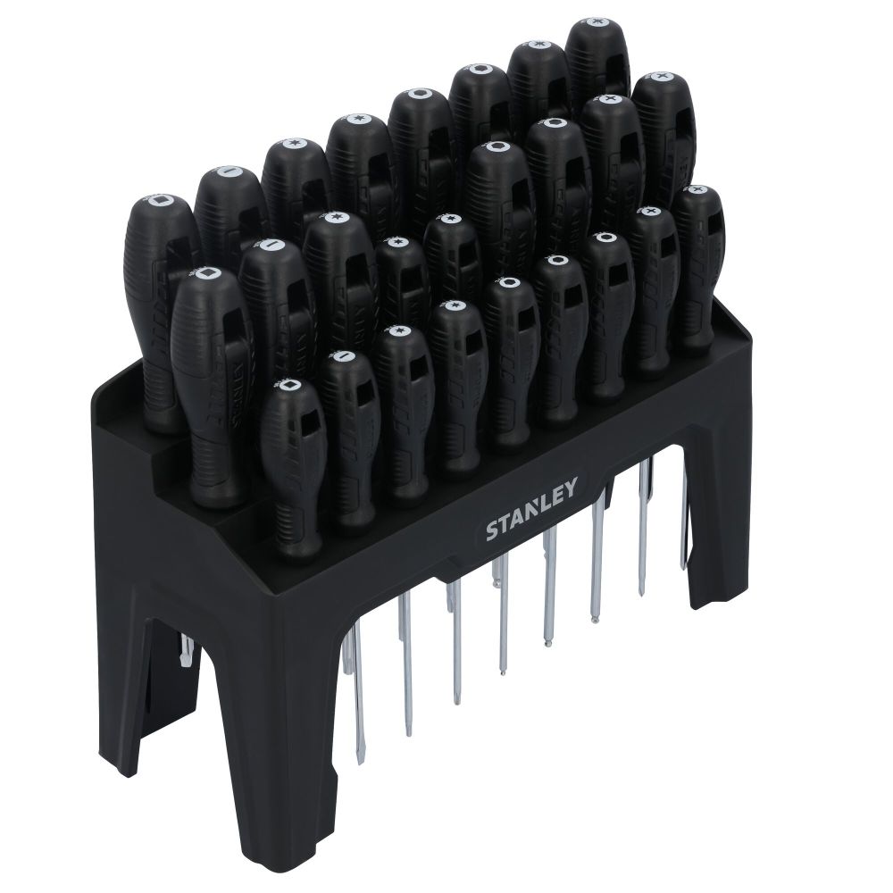 Stanley Screwdriver Set with Stand 26pc STHT60836 - Acme Tools