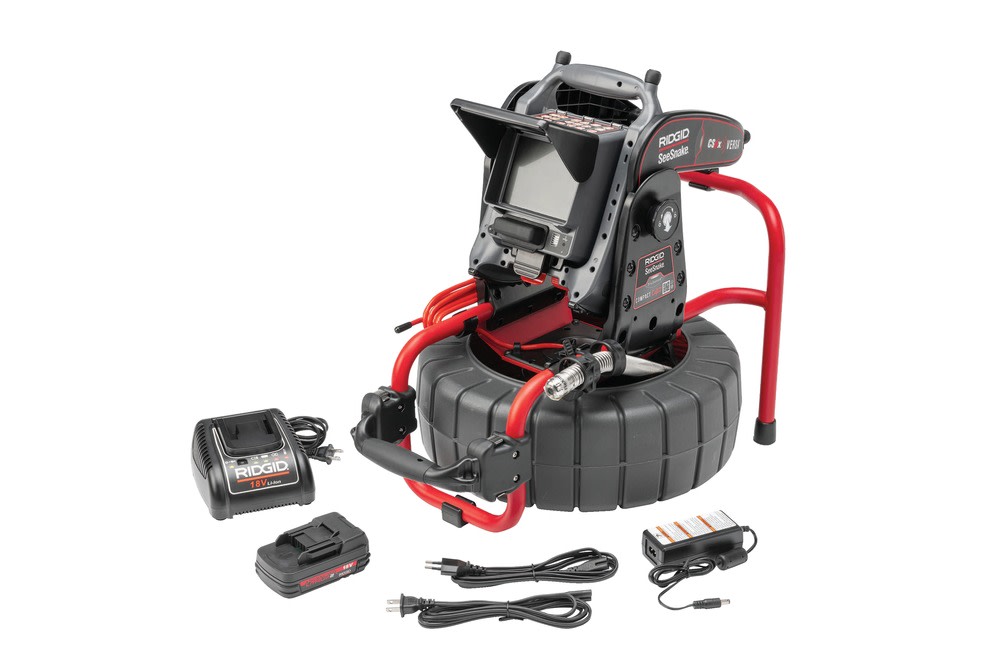 Ridgid SeeSnake Battery Powered Compact C40 System with Battery ...