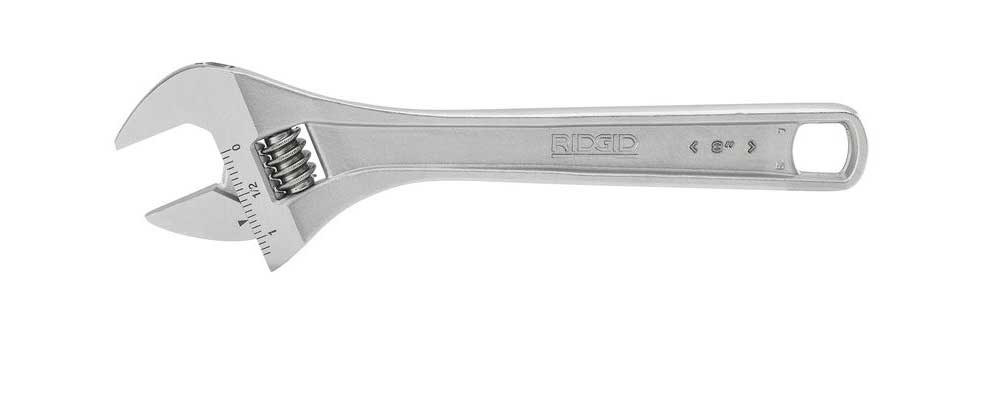 

Ridgid 8In Adjustable Wrench