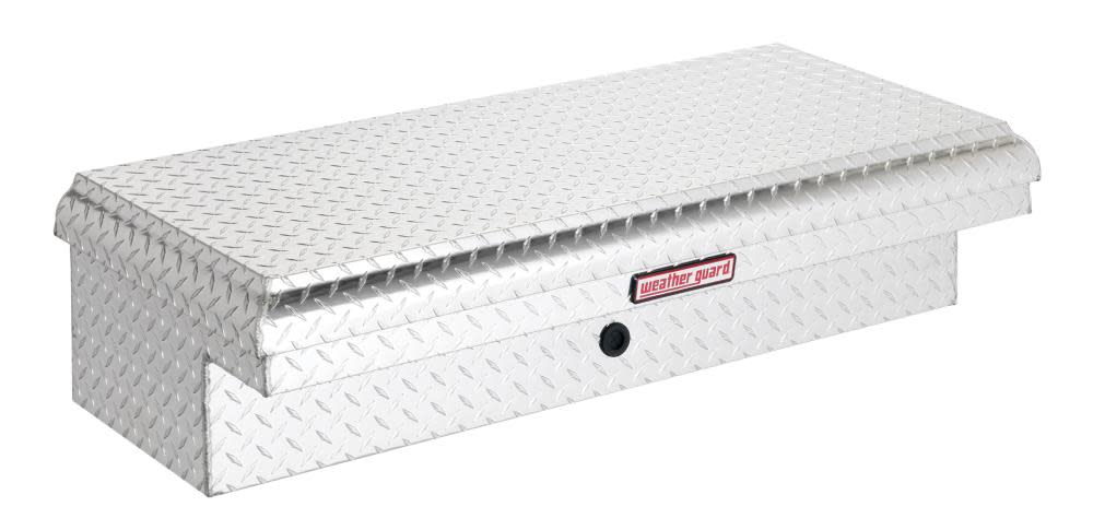 

Weather Guard 44.25-in x 19.25-in x 11.75-in Silver Aluminum Universal Truck Tool Box