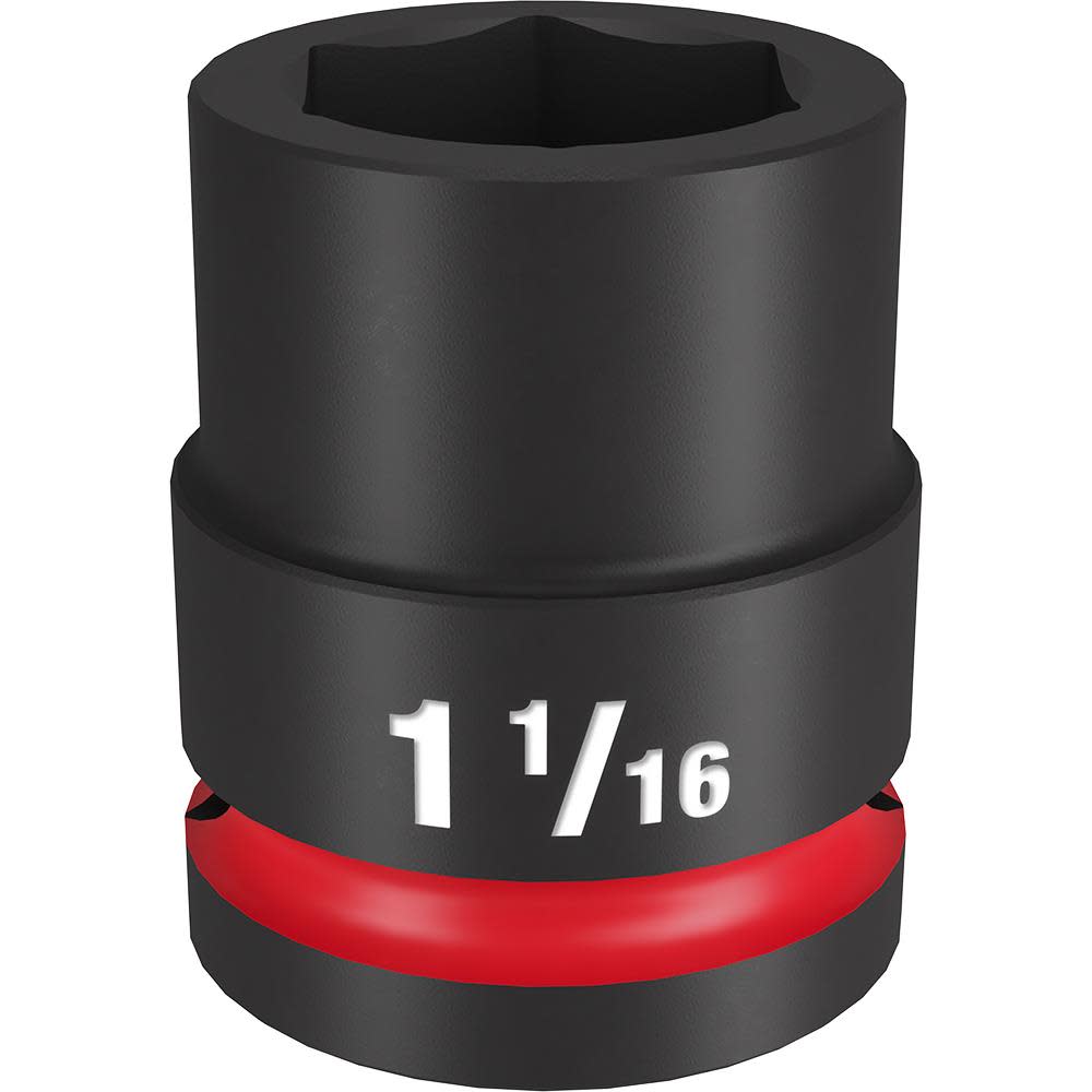 

Milwaukee Impact Socket 3/4" Drive 1 1/16" Standard 6 Point