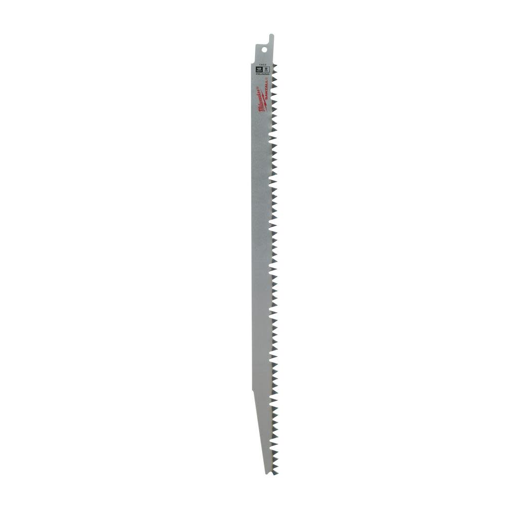 Milwaukee 12 in. 5 TPI Pruning SAWZALL Blades 5PK