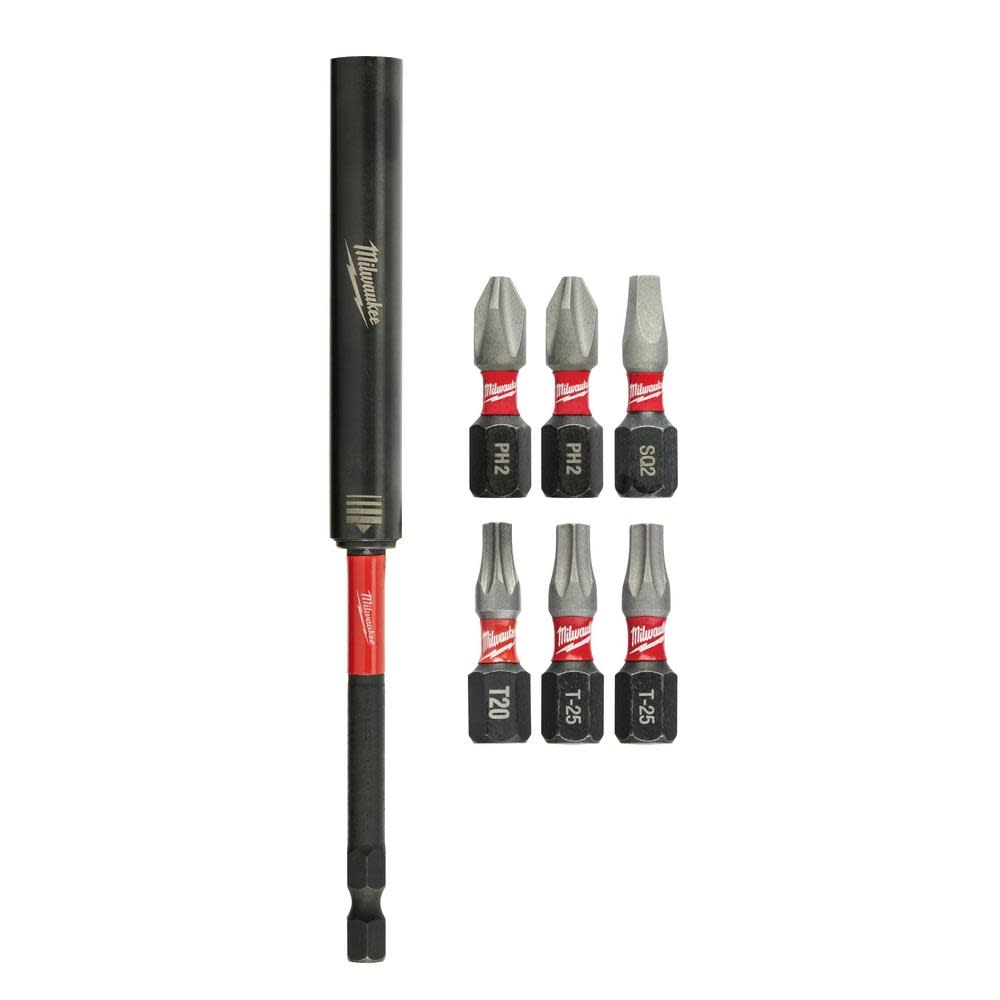 

Milwaukee SHOCKWAVE 7-Piece Impact Magnetic Drive Guide Set