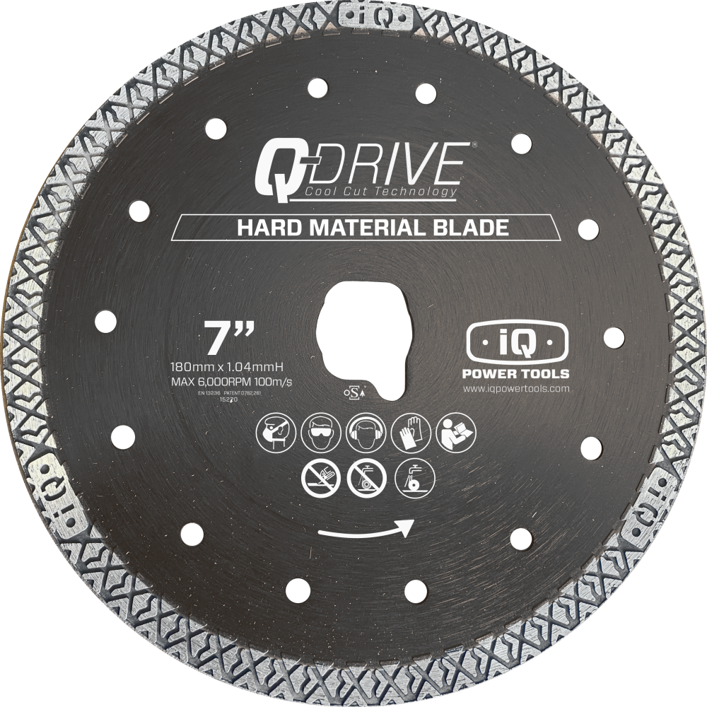 

iQ Power Tools 7" Q-DRIVE Hard Material Replacement Blade for iQ228CYCLONE