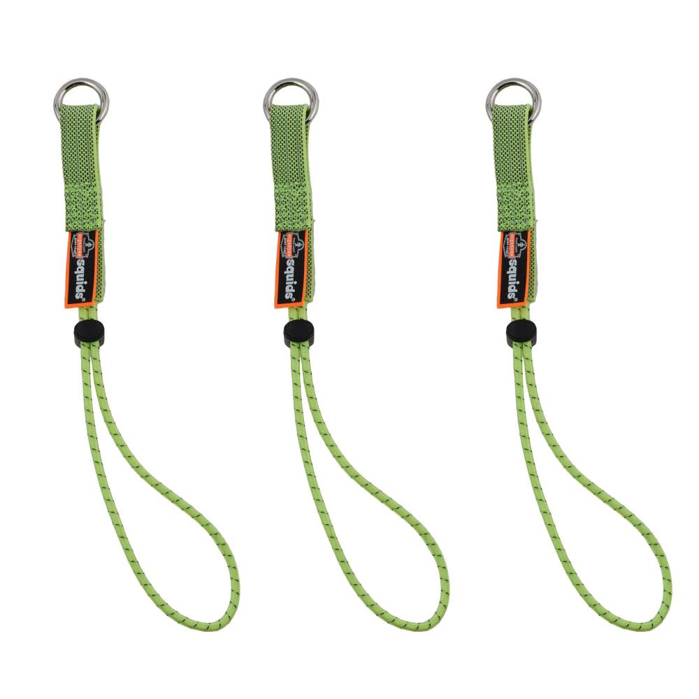 

Ergodyne Squids 3703 Elastic Loop Tool Tails - 15 lbs 3-Pack