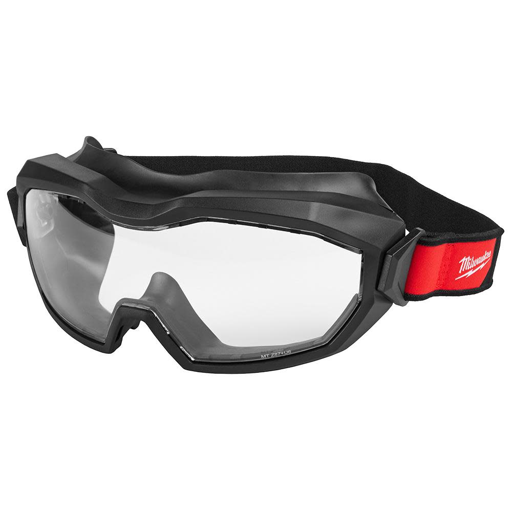 Milwaukee Vented Goggles - Clear Dual Coat Lens 48-73-2062 - Acme