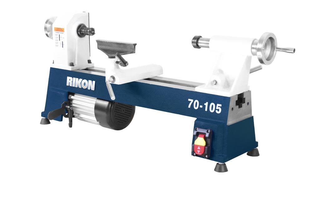 RIKON 10 In. x 18 In. 1/2 HP Mini Lathe 70-105 - Acme Tools