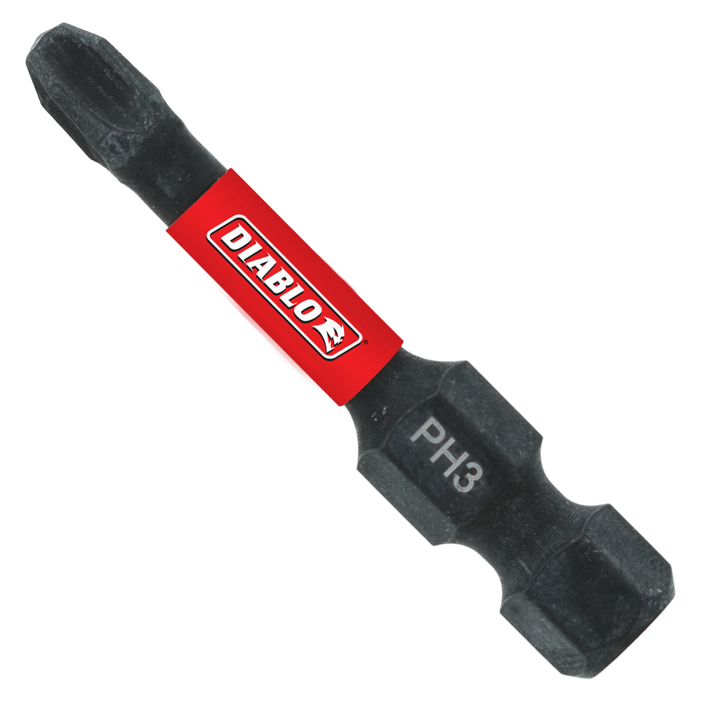 

Diablo Tools 2" #3 Phillips Drive Bit