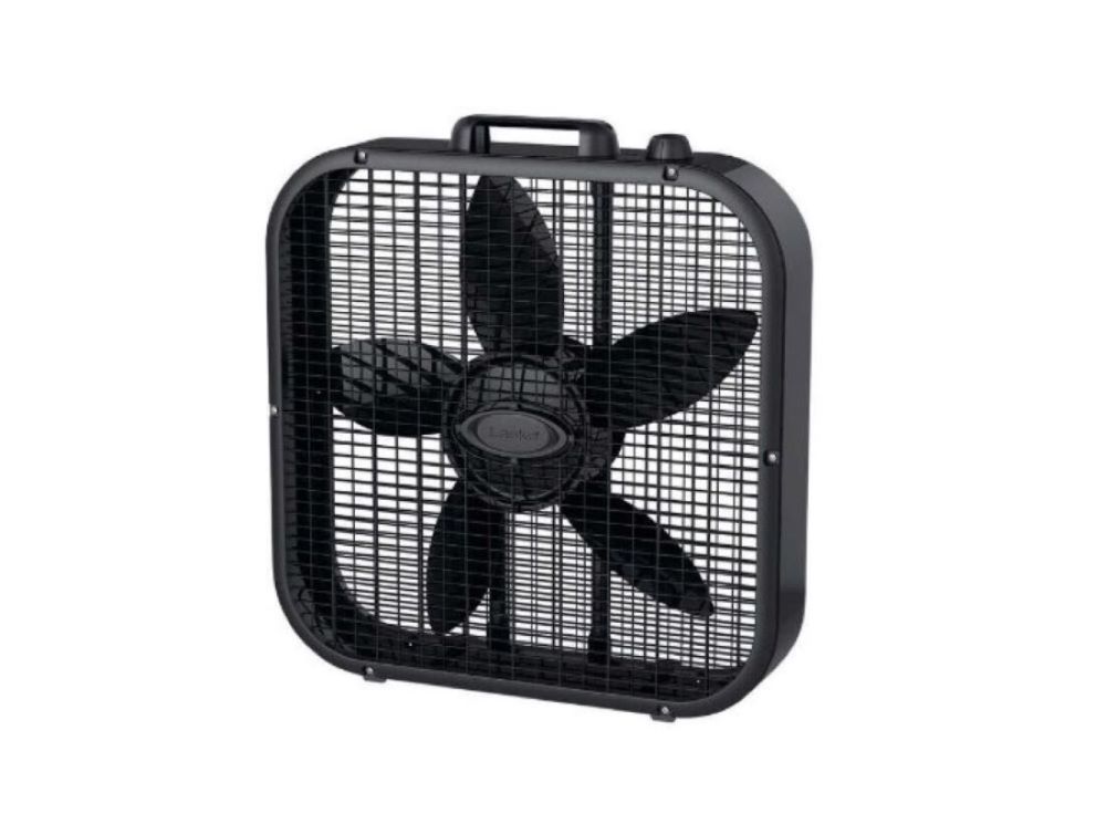 Lasko Lask Box Fan 21 3/4in H X 20in D 3 Speed 6286744 Acme Tools