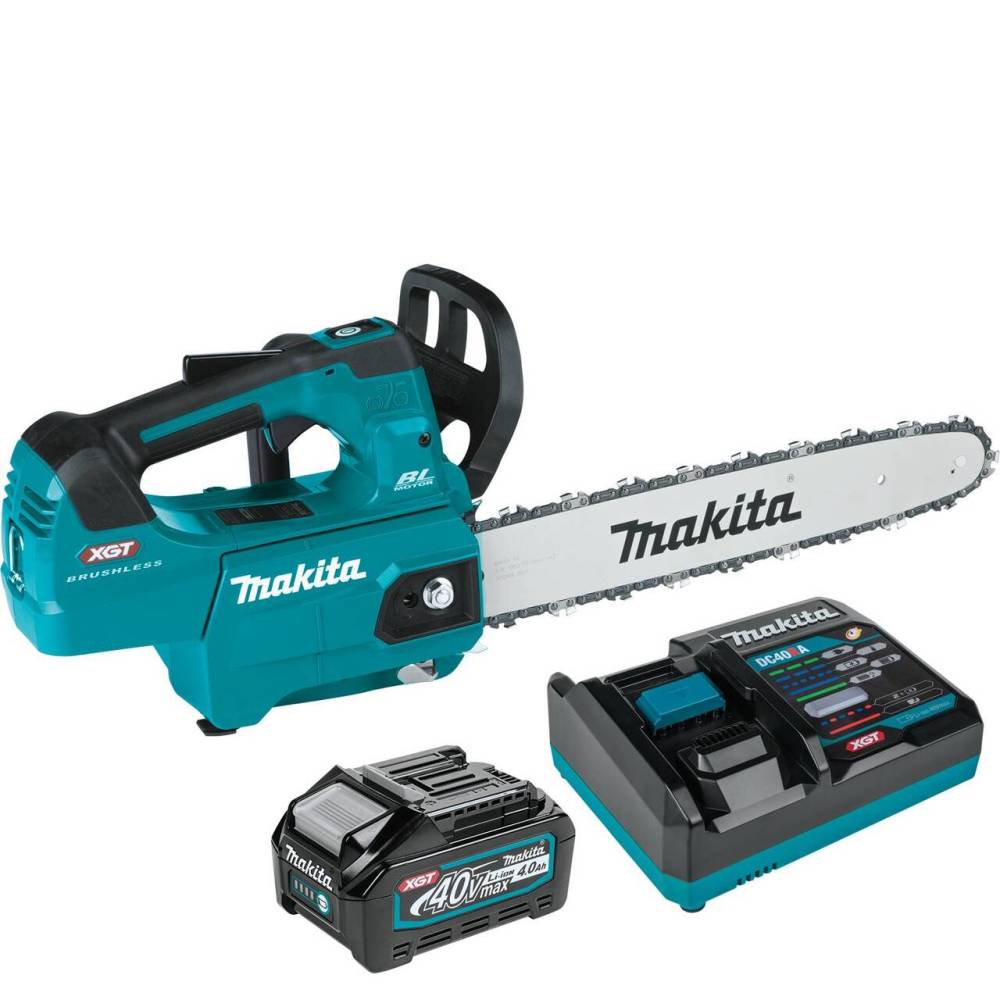 ⑦ まいまい40セット Makita 40V max XGT Cordless 14in Top Handle Chain Saw Kit GCU02M1
