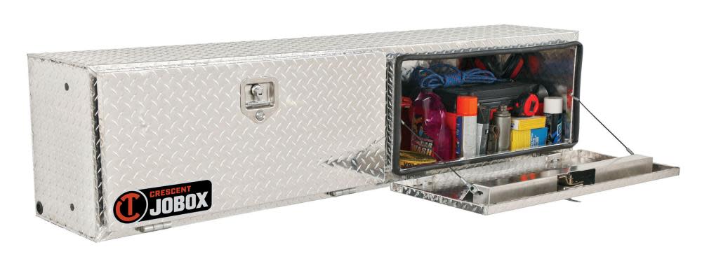 Crescent JOBOX 96in Aluminum Topside Truck Box Black 574002D