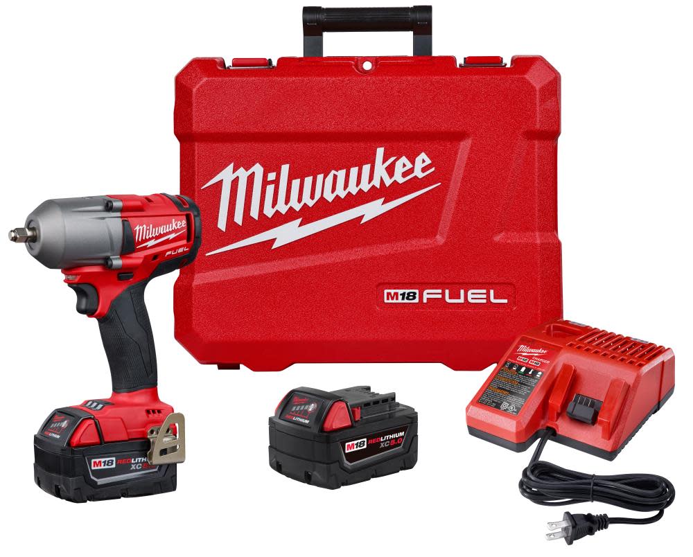 

Milwaukee M18 FUEL MTIW 3/8 in. Friction Ring - 5.0 Kit