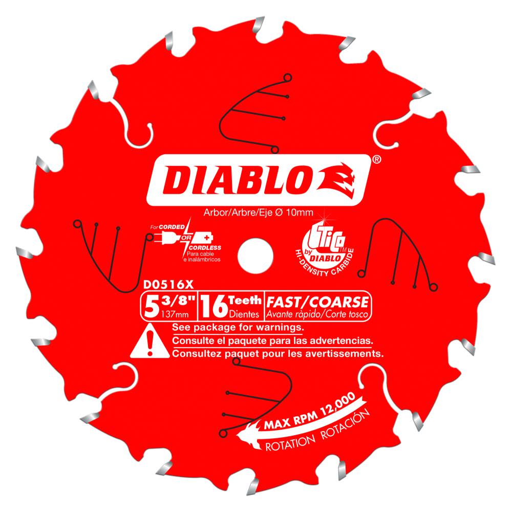 Diablo Tools Framing Trim Saw Blade