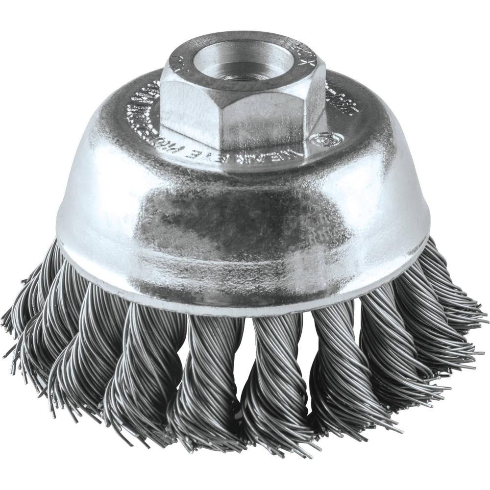 Makita 2-3/4in Knot Wire Cup Brush M10 x 1.25 A-98441 - Acme Tools