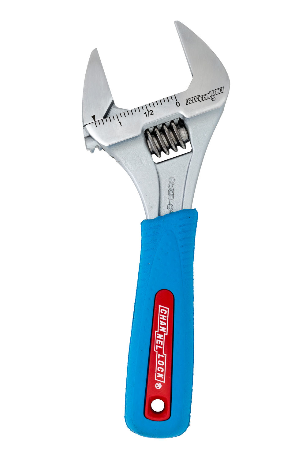 Channellock 6 In Wide Azz CODE BLUE Adjustable Wrench 6WCB - Acme