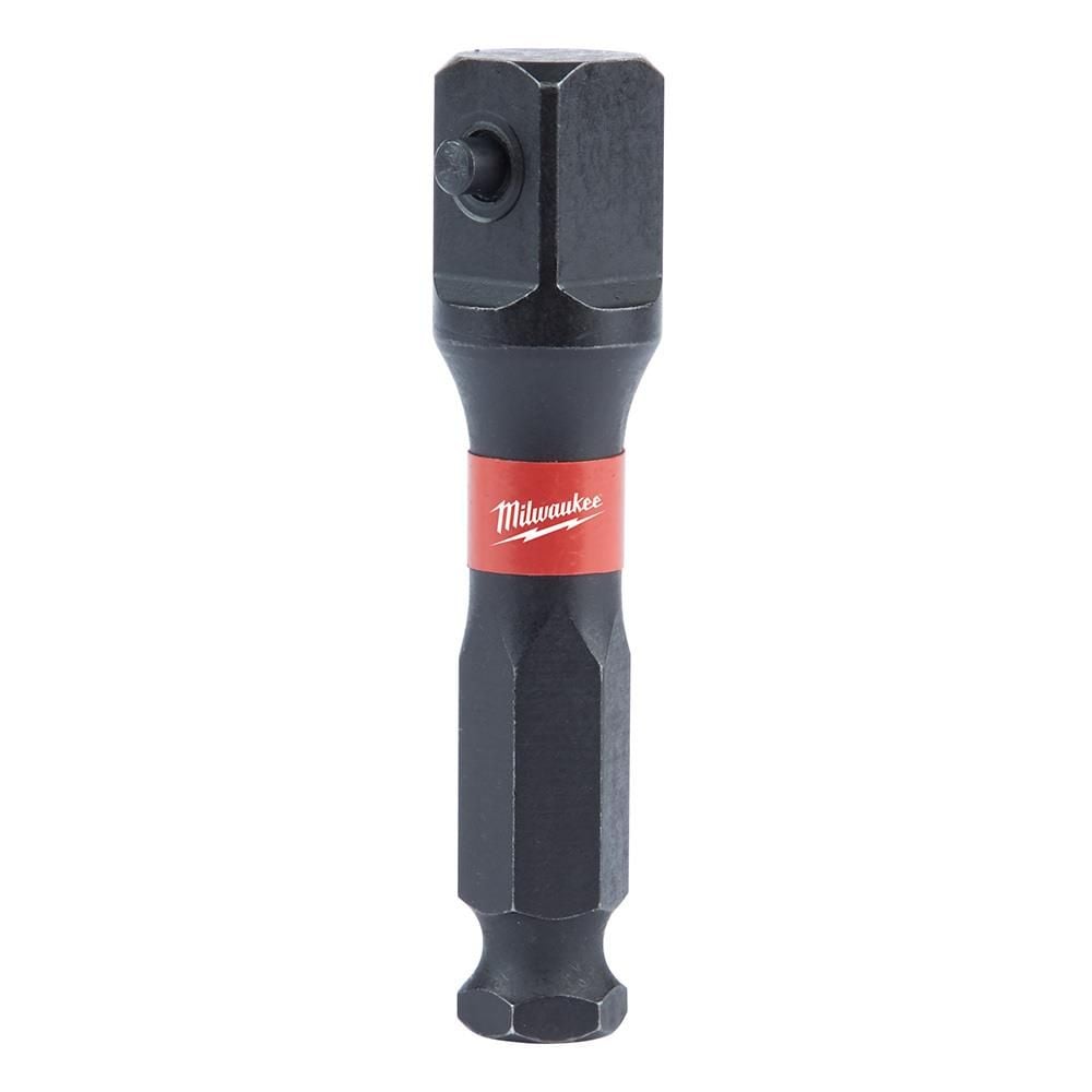 Milwaukee SHOCKWAVE Lineman's 7/16 In. to 1/2 In. Impact Socket Adapter